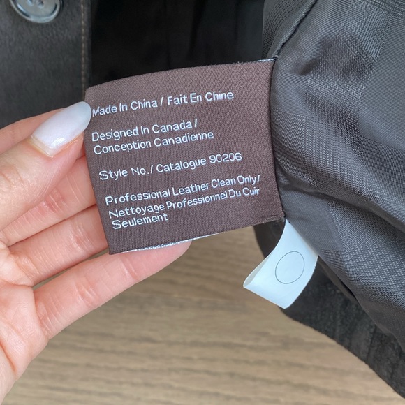 ❌SOLD❌Men’s Danier Leather Blazer Jacket - Picture 7 of 8